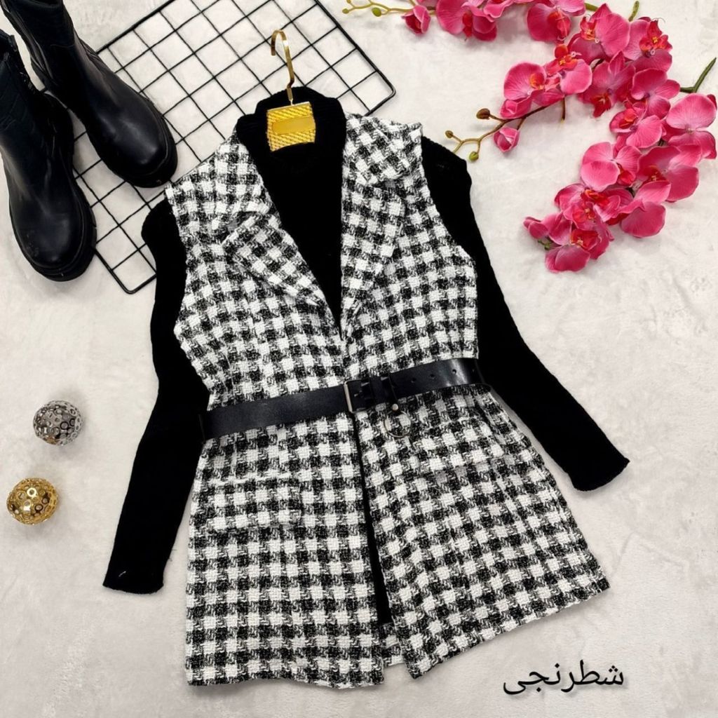 خرید آنلاین وست شانل ‌‌و کمربند نورا