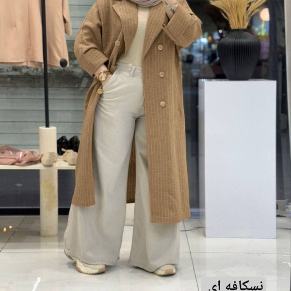 مانتو بلند ملکه نورا