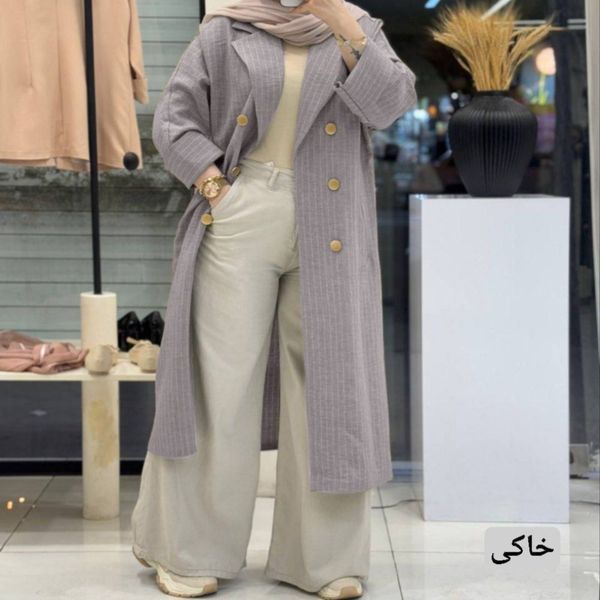 مانتو بلند ملکه نورا