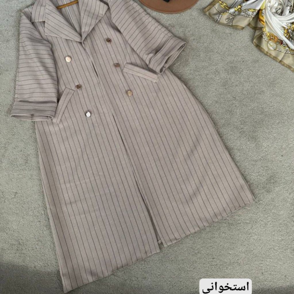 خرید آنلاین مانتو بلند ملکه نورا