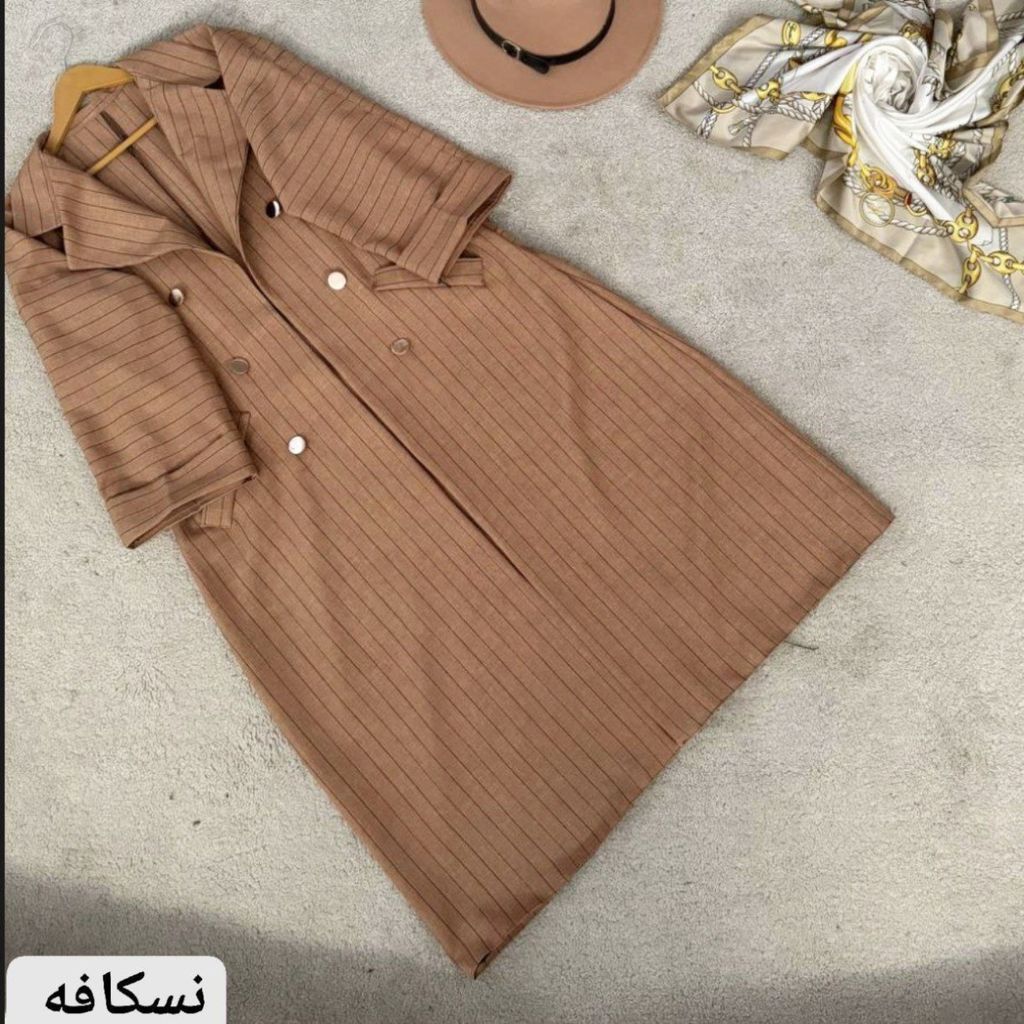 خرید انلاین مانتو بلند ملکه نورا