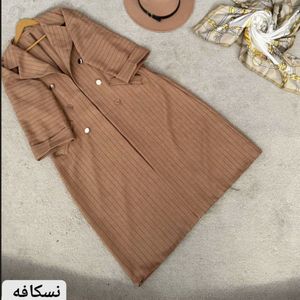 خرید انلاین مانتو بلند ملکه نورا