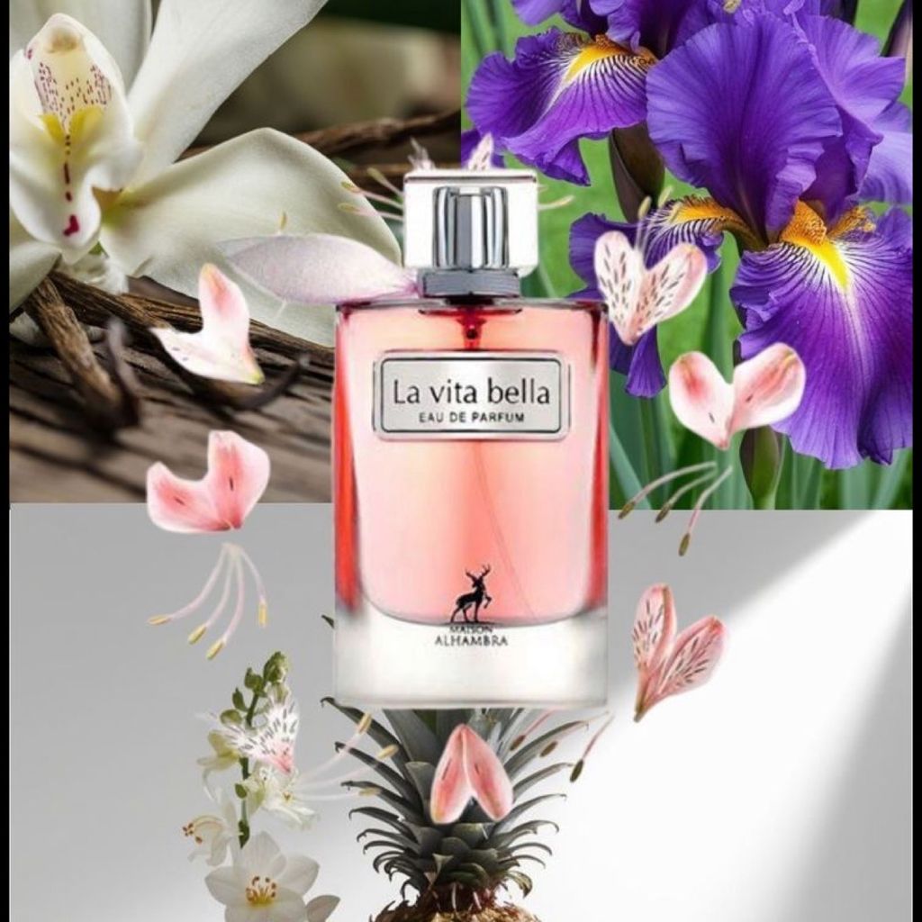 مشخصات عطر ادکلن الحمبرا لا ویتا بلا (مشابه لانکوم لاویه است بله) | Alhambra La V
