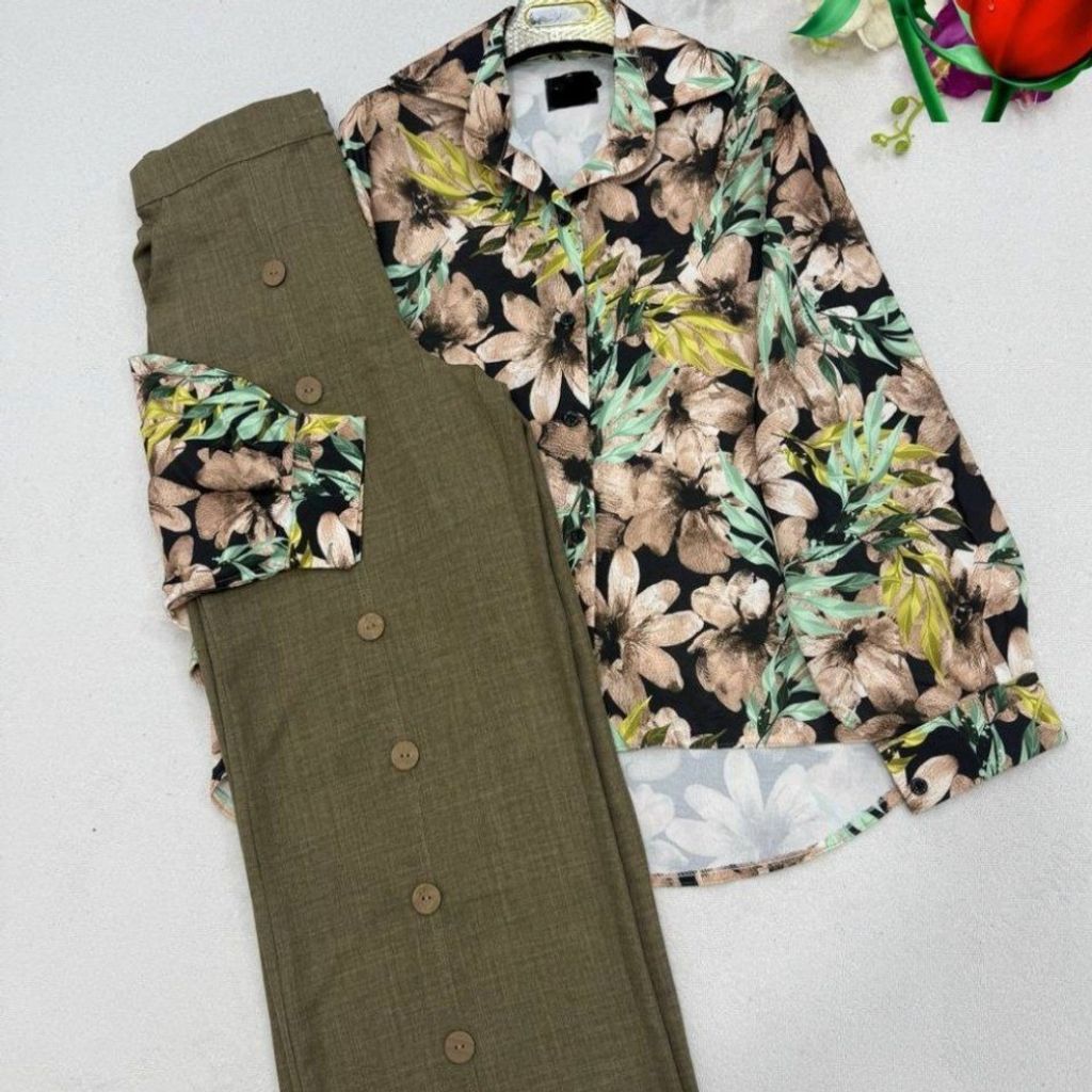 خرید آنلاین شومیزشلوار آیشیکو نورا