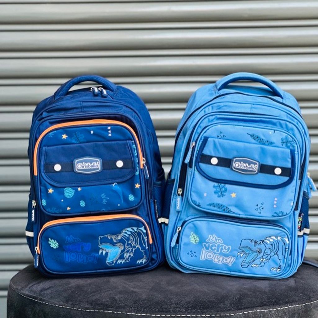 خرید اینترنتی قیمت کوله پشتی اورجینال طرح دایناسور برند Chrisbella کد 4052801