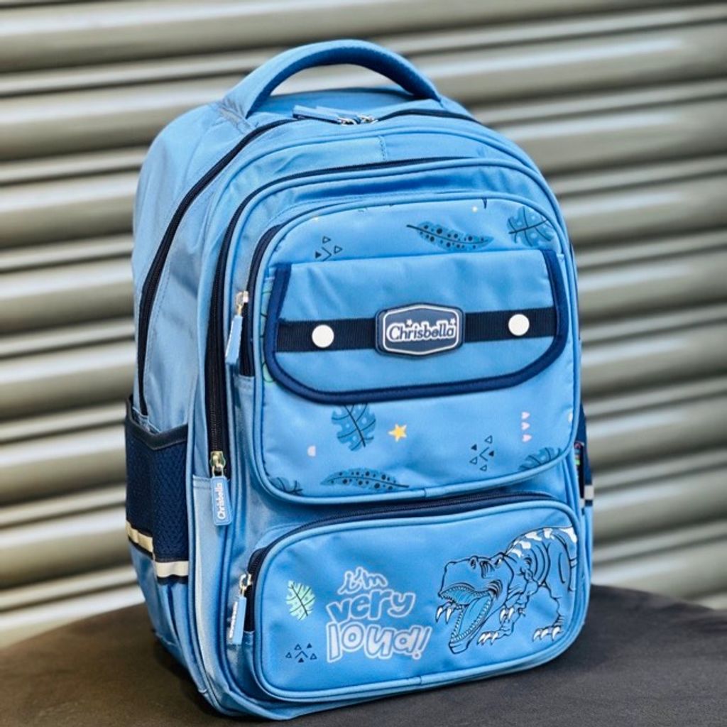 خرید اینترنتی قیمت کوله پشتی اورجینال طرح دایناسور برند Chrisbella کد 4052801
