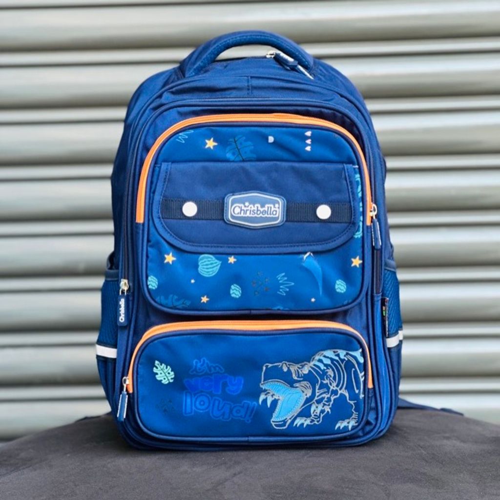 خرید اینترنتی قیمت کوله پشتی اورجینال طرح دایناسور برند Chrisbella کد 4052801