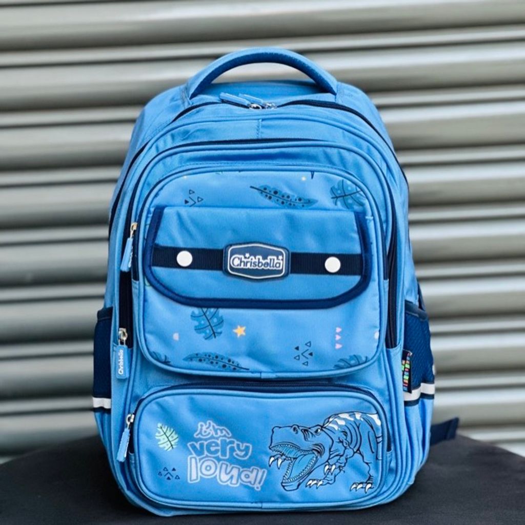 خرید اینترنتی قیمت کوله پشتی اورجینال طرح دایناسور برند Chrisbella کد 4052801
