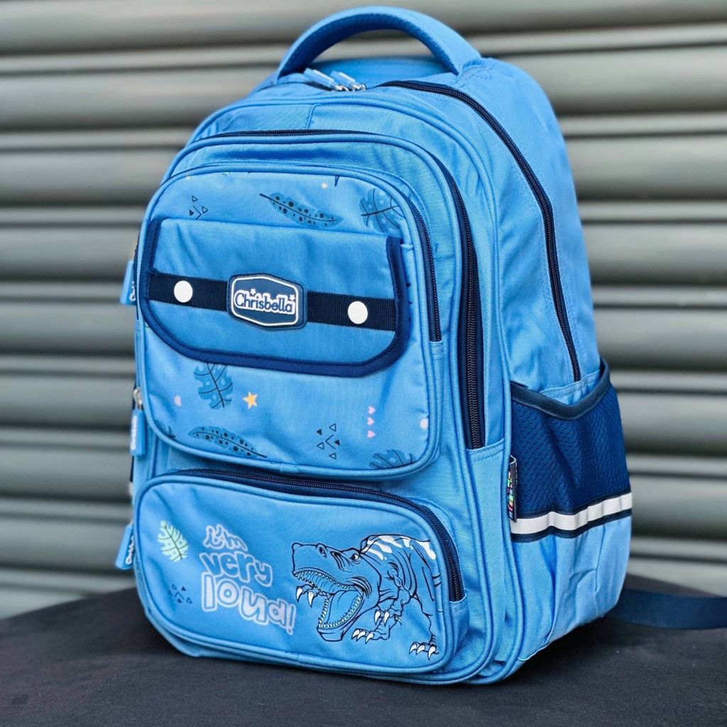 قیمت ارزان کوله پشتی اورجینال طرح دایناسور برند Chrisbella کد 4052801