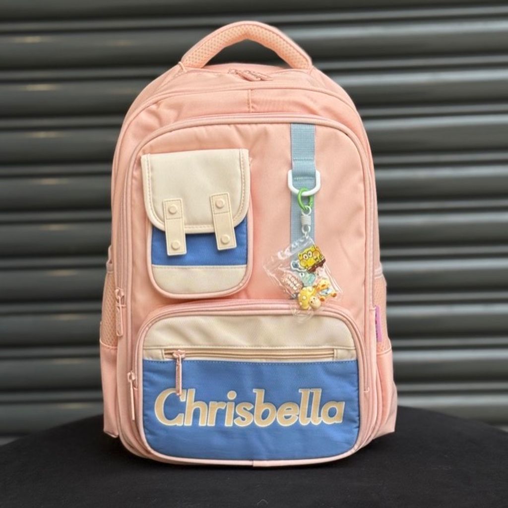 خرید اینترنتی قیمت کوله پشتی اورجینال طرح باب اسفنجی برند Chrisbella کد 4053003