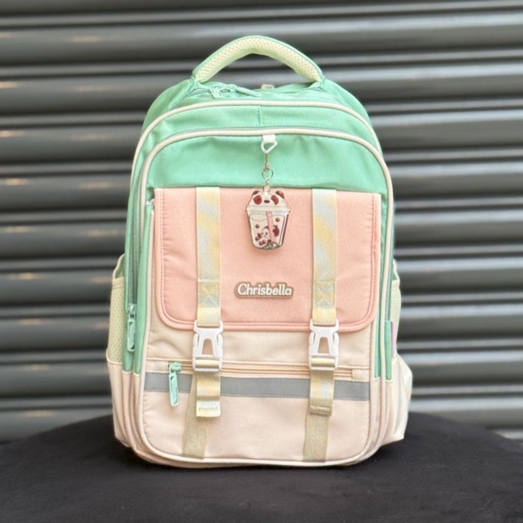 خرید اینترنتی قیمت کوله پشتی اورجینال طرح ماشین حساب برند Chrisbella کد 4053002