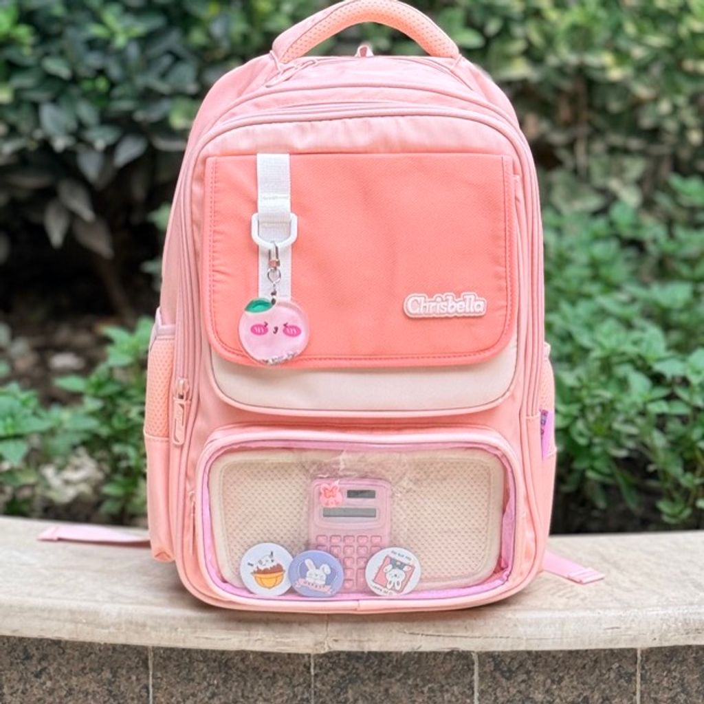 خرید اینترنتی قیمت کوله پشتی اورجینال طرح ماشین حساب برند Chrisbella کد 4053002