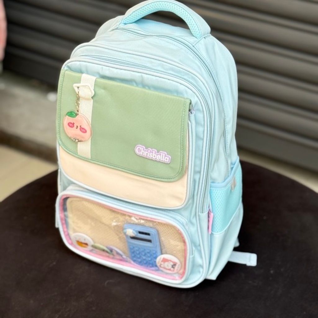 خرید اینترنتی قیمت کوله پشتی اورجینال طرح ماشین حساب برند Chrisbella کد 4053002