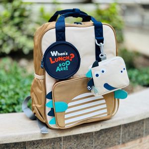 خرید اینترنتی قیمت کوله پشتی اورجینال طرح دینو لبخند برند Chrisbella کد 060607