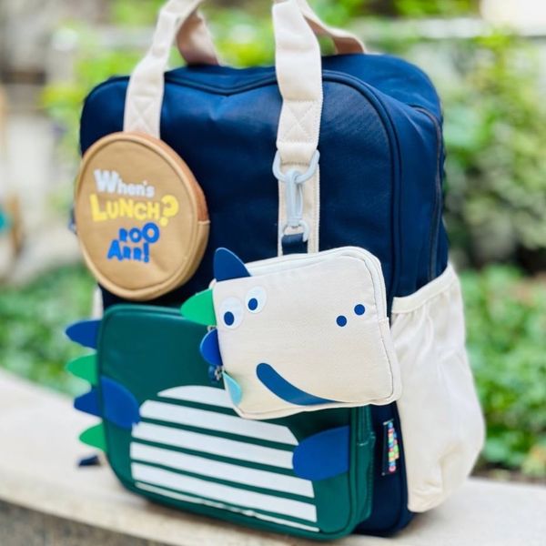 کوله پشتی اورجینال طرح دینو لبخند برند Chrisbella کد 060607