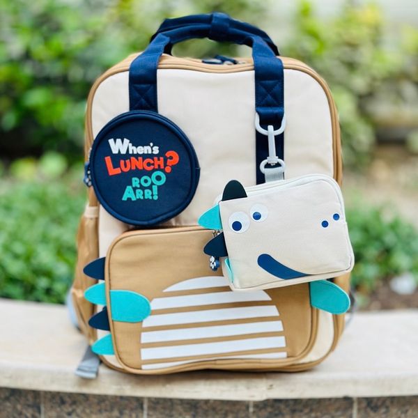 کوله پشتی اورجینال طرح دینو لبخند برند Chrisbella کد 060607