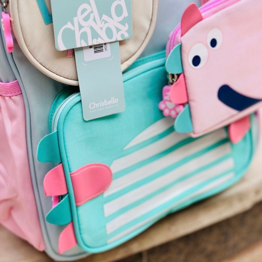 خرید اینترنتی قیمت کوله پشتی اورجینال طرح دینو لبخند برند Chrisbella کد 060607