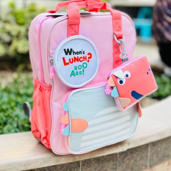 کوله پشتی اورجینال طرح دینو لبخند برند Chrisbella کد 060607