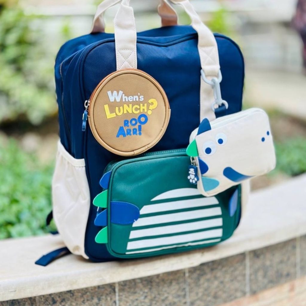 مشخصات کوله پشتی اورجینال طرح دینو لبخند برند Chrisbella کد 060607