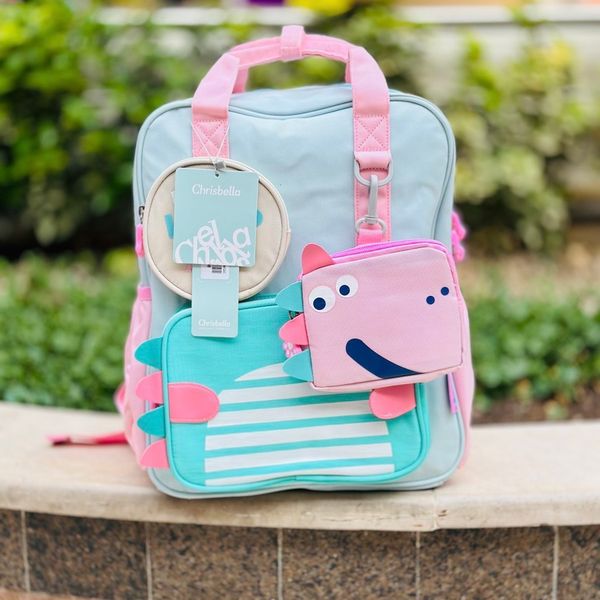 کوله پشتی اورجینال طرح دینو لبخند برند Chrisbella کد 060607