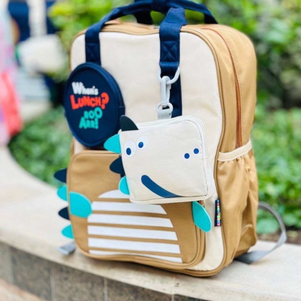 قیمت ارزان کوله پشتی اورجینال طرح دینو لبخند برند Chrisbella کد 060607