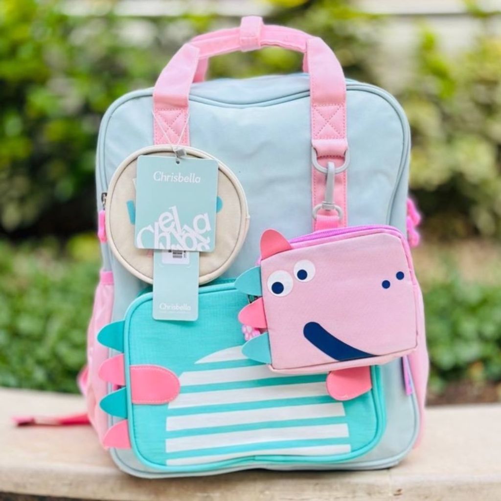 خرید اینترنتی کوله پشتی اورجینال طرح دینو لبخند برند Chrisbella کد 060607