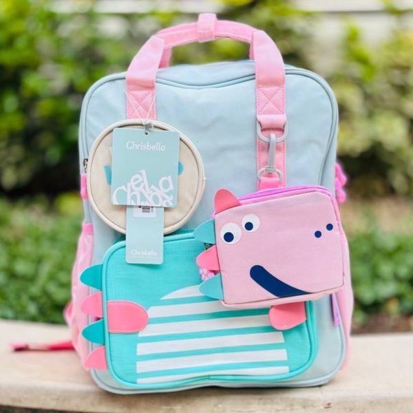 کوله پشتی اورجینال طرح دینو لبخند برند Chrisbella کد 060607