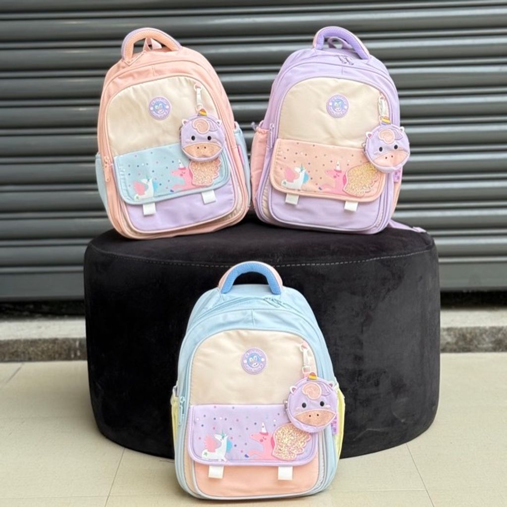 خرید اینترنتی قیمت کوله پشتی اورجینال طرح تکشاخ برند Chrisbella کد 4052901