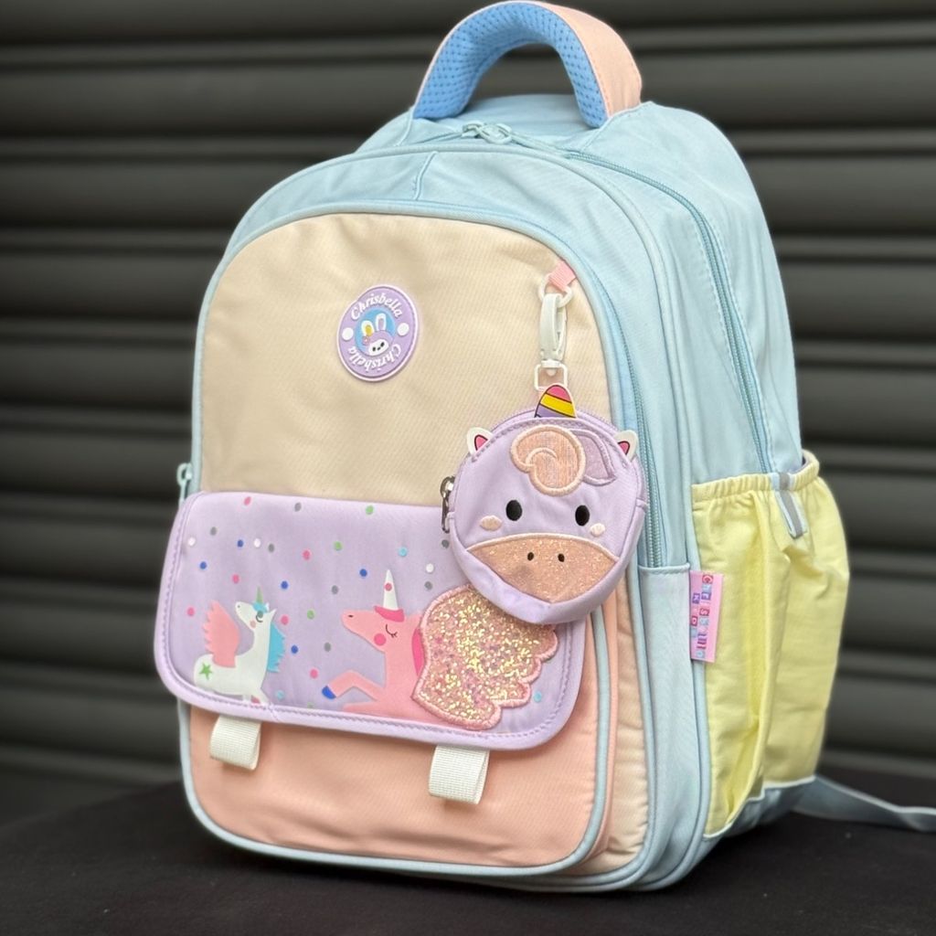 قیمت ارزان کوله پشتی اورجینال طرح تکشاخ برند Chrisbella کد 4052901