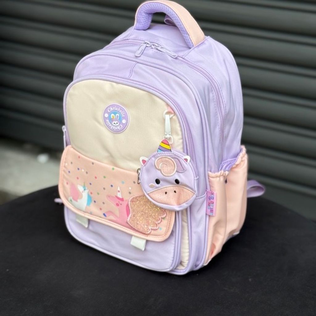 خرید اینترنتی قیمت کوله پشتی اورجینال طرح تکشاخ برند Chrisbella کد 4052901