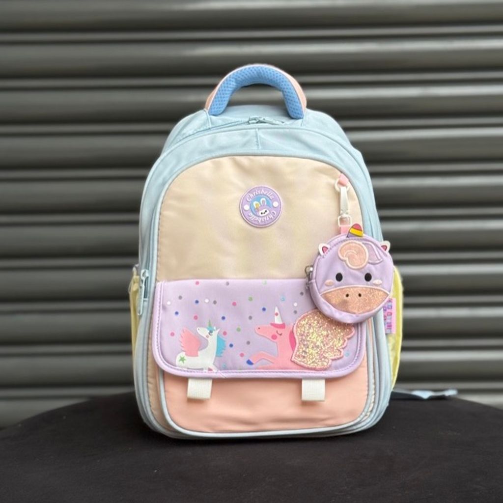 خرید اینترنتی قیمت کوله پشتی اورجینال طرح تکشاخ برند Chrisbella کد 4052901