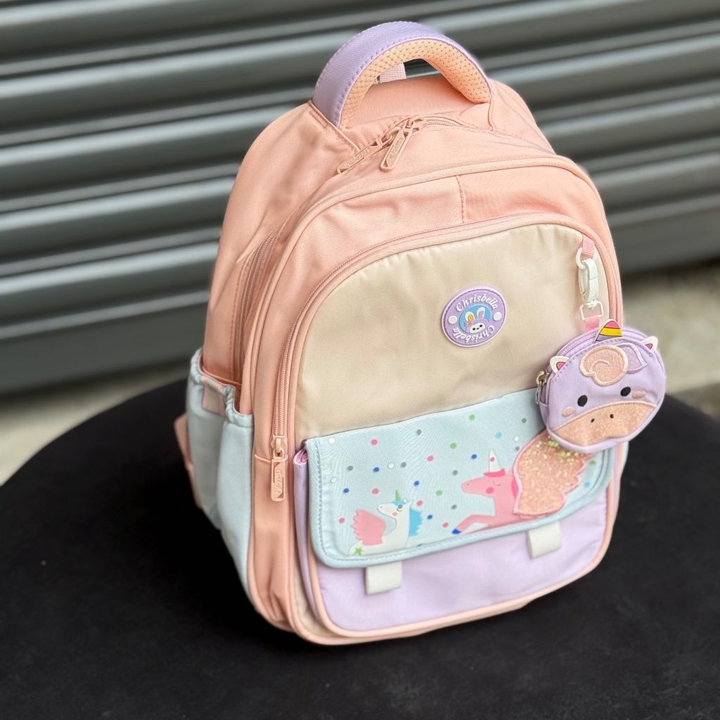 خرید اینترنتی کوله پشتی اورجینال طرح تکشاخ برند Chrisbella کد 4052901