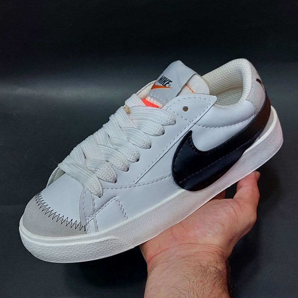 خرید اینترنتی کتونی نایک بلیزر جامبو سفید Nike Blazer Jumbo
