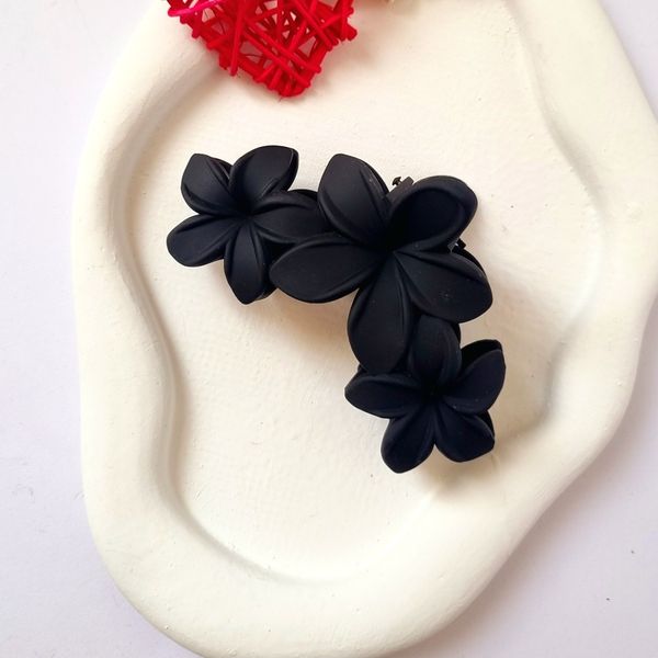 کلیپس مو زنانه شمعی سه گل پلومریا