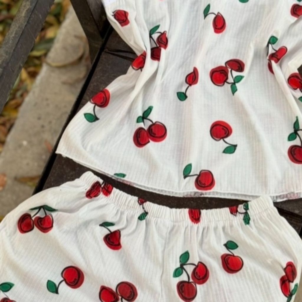 خرید انلاین تاپ و شلوارک نخی