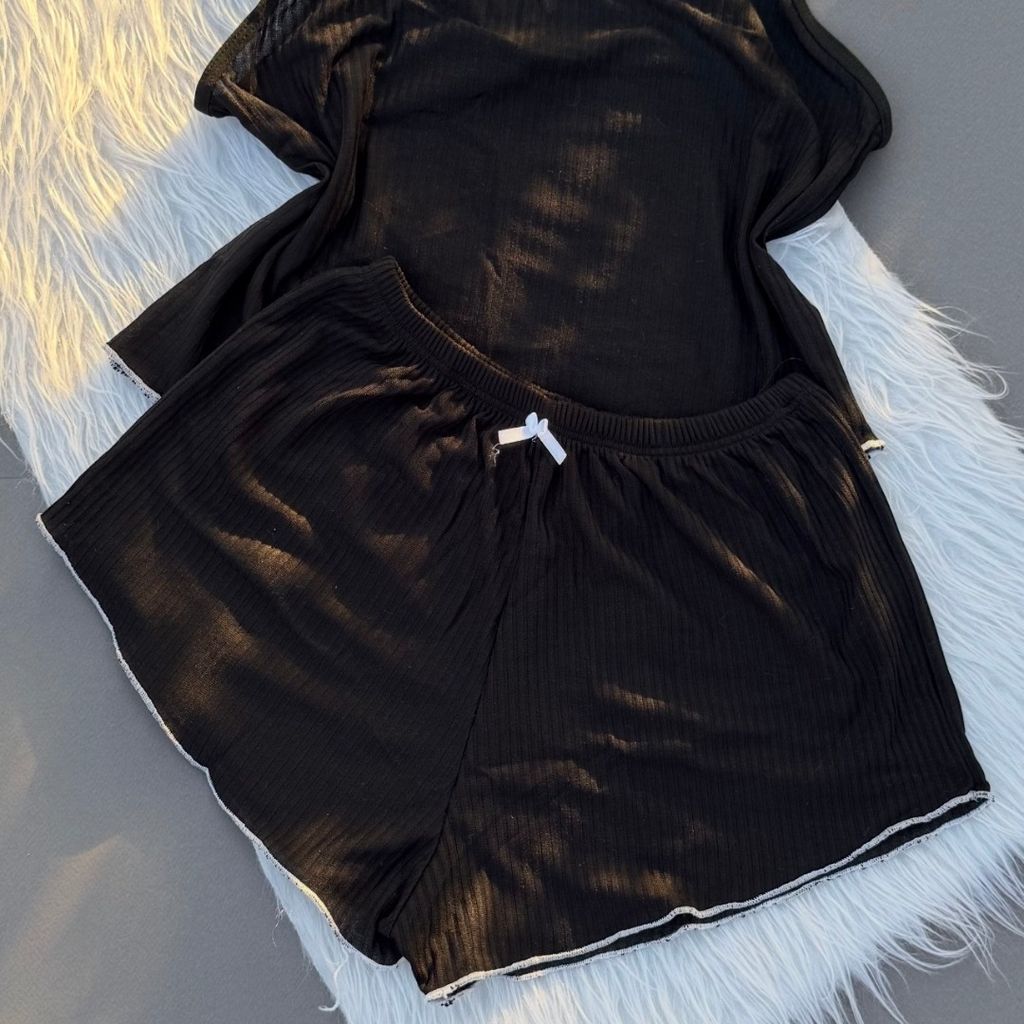 قیمت ارزان تاپ و شلوارک نخی