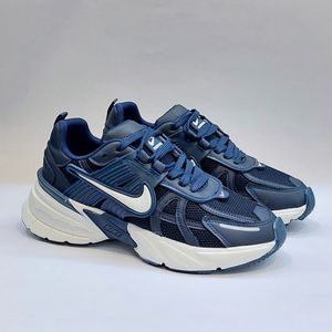 فروش اینترنتی کتونی ترند نایک وی تو کی v2k سرمه ای با کیفیت