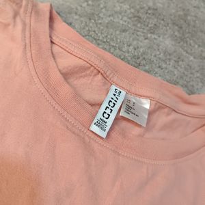 خرید اینترنتی تیشرت نخ پنبه برند اچ اند ام