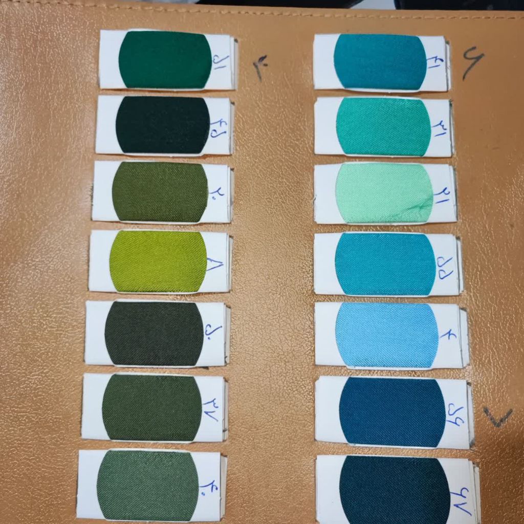 قیمت ارزان پارچه ترگال مدارسی لباس فرم از کد 41 تا 60 رنگ