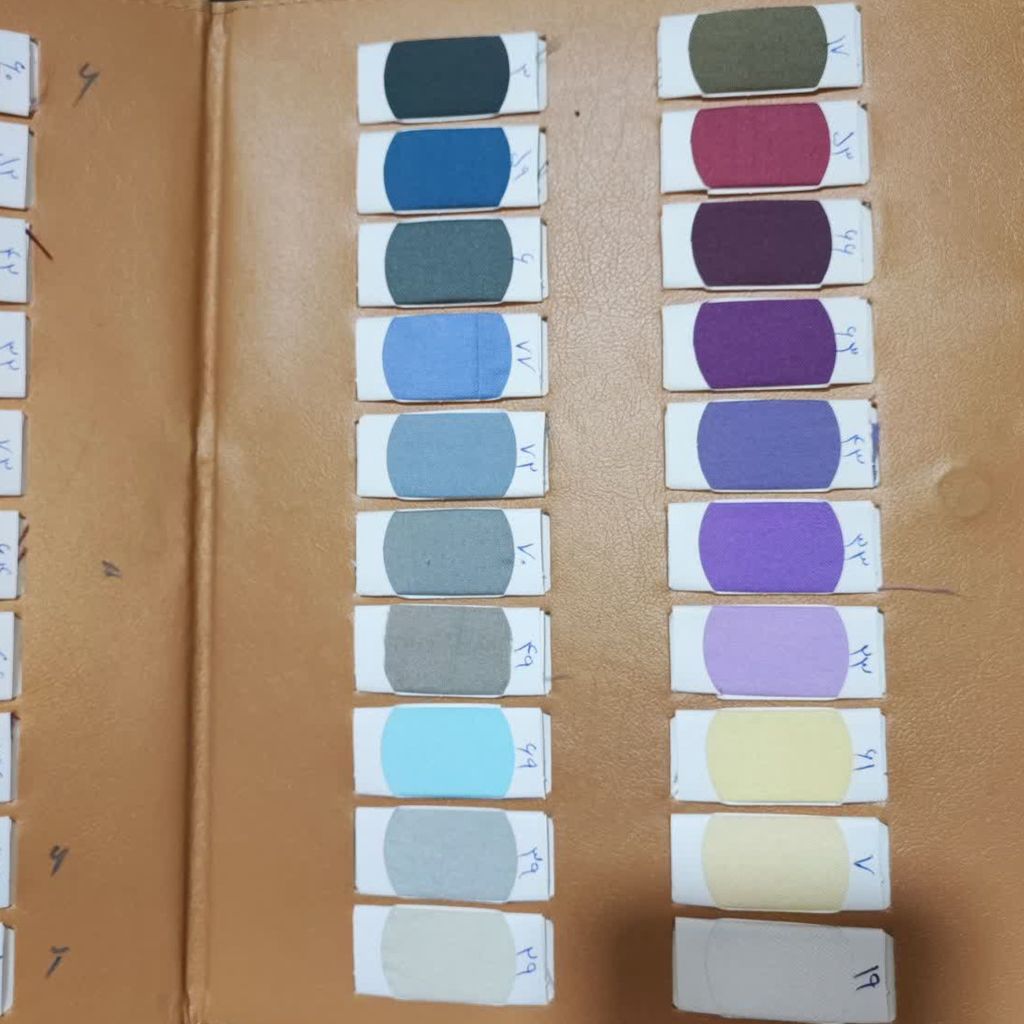 فروش اینترنتی پارچه ترگال مدارسی لباس فرم اداری از کد61 تا 80 رنگ