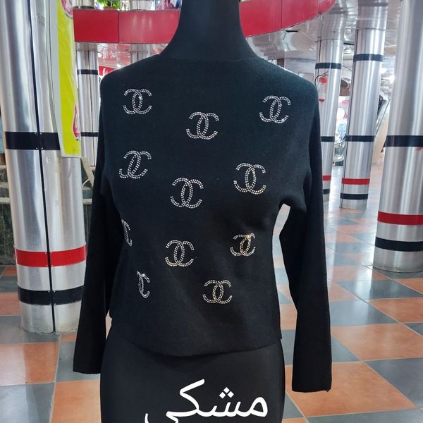 کراپ بافت یقه گرد وارداتی