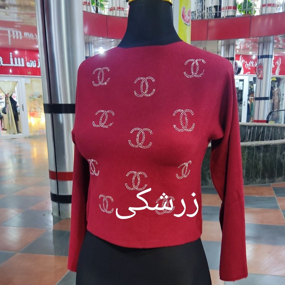 قیمت کراپ بافت یقه گرد وارداتی