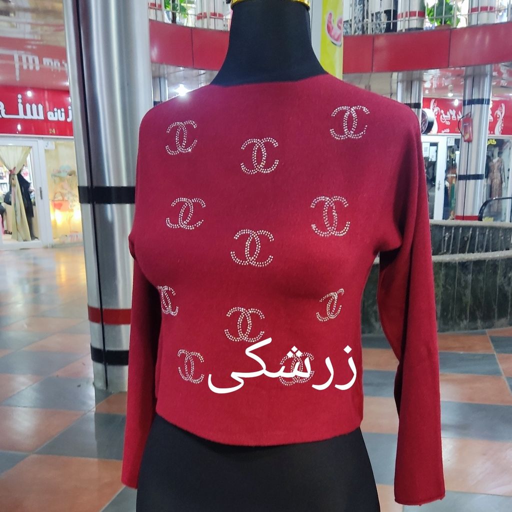 قیمت کراپ بافت یقه گرد وارداتی