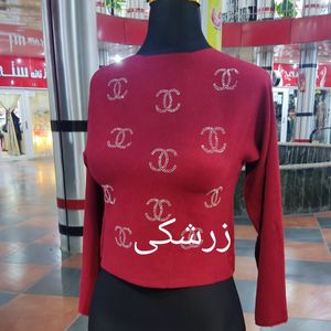 کراپ بافت یقه گرد وارداتی