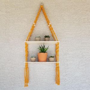 شلف دو طبقه مکرومه ارسال رایگان طرح طهورا