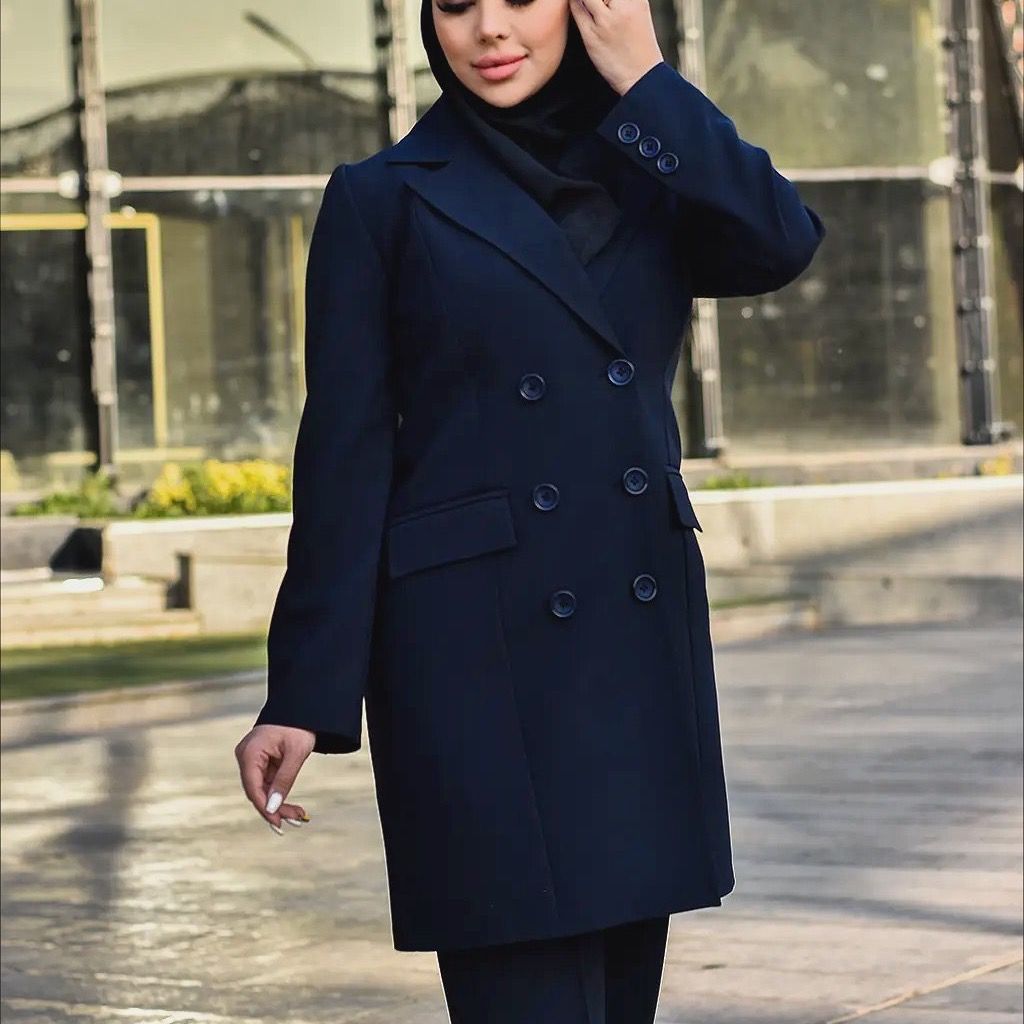 خرید اینترنتی مانتو شلوار اداری دامون