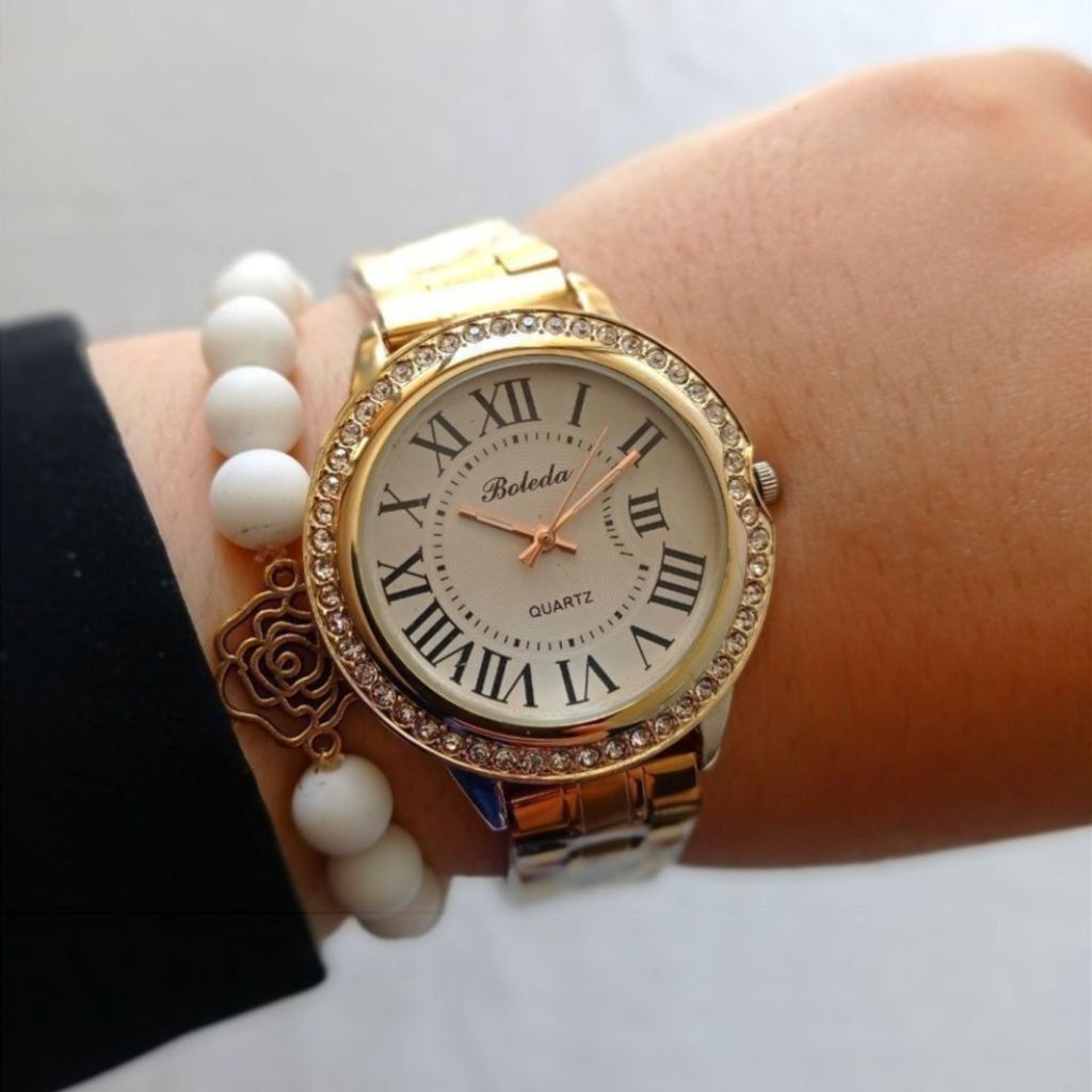 خرید آنلاین ساعت زنانه بند استیل طلایی مارک بالدا (Baleda) نورا