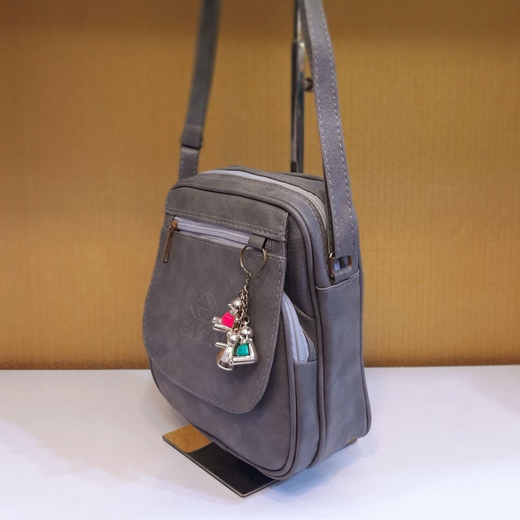 قیمت کیف دوشی مدل Gucci رنگ خاکستری