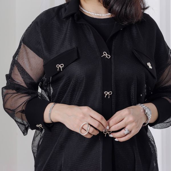 بامبرجکت توری مشکی