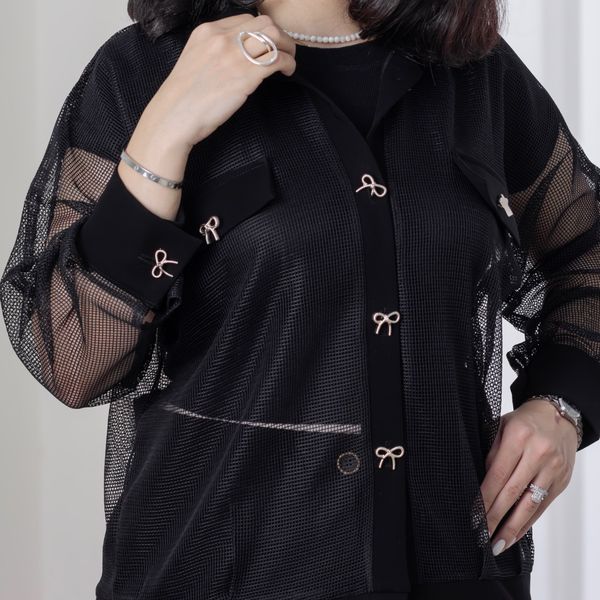 بامبرجکت توری مشکی